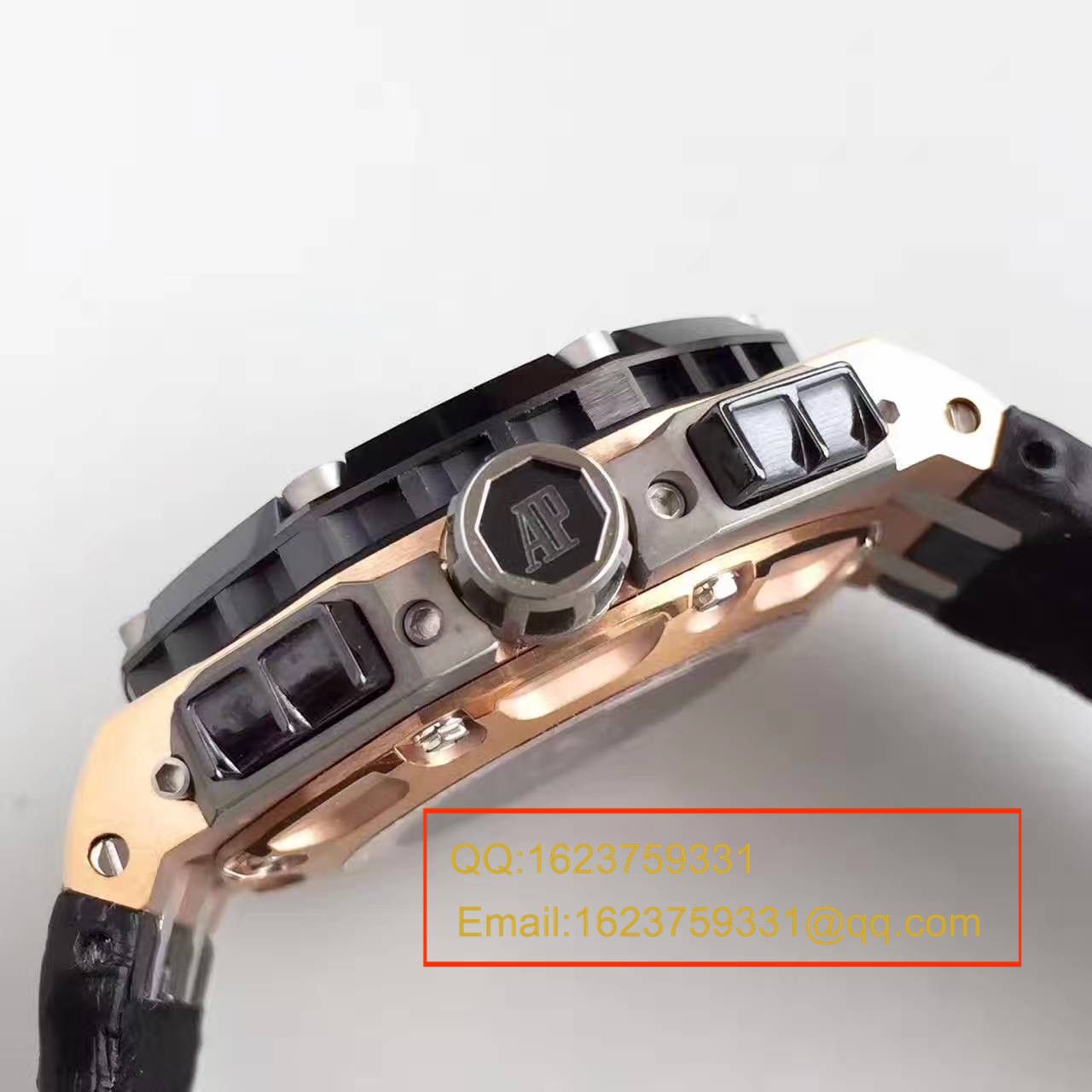 【JF Factory 超A高精仿手表】Audemars Piguet  Royal Oak Offshore 系列26078RO.OO.D002CR.01 wrist watch  / AP073