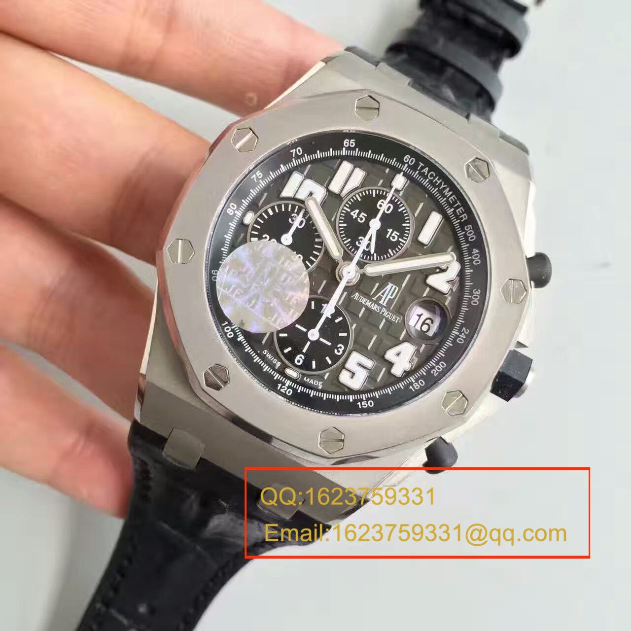 【JF Factory  top 复刻高仿】Audemars Piguet  Royal Oak Offshore 系列26020ST.OO.D101CR.01 wrist watch  / AP066