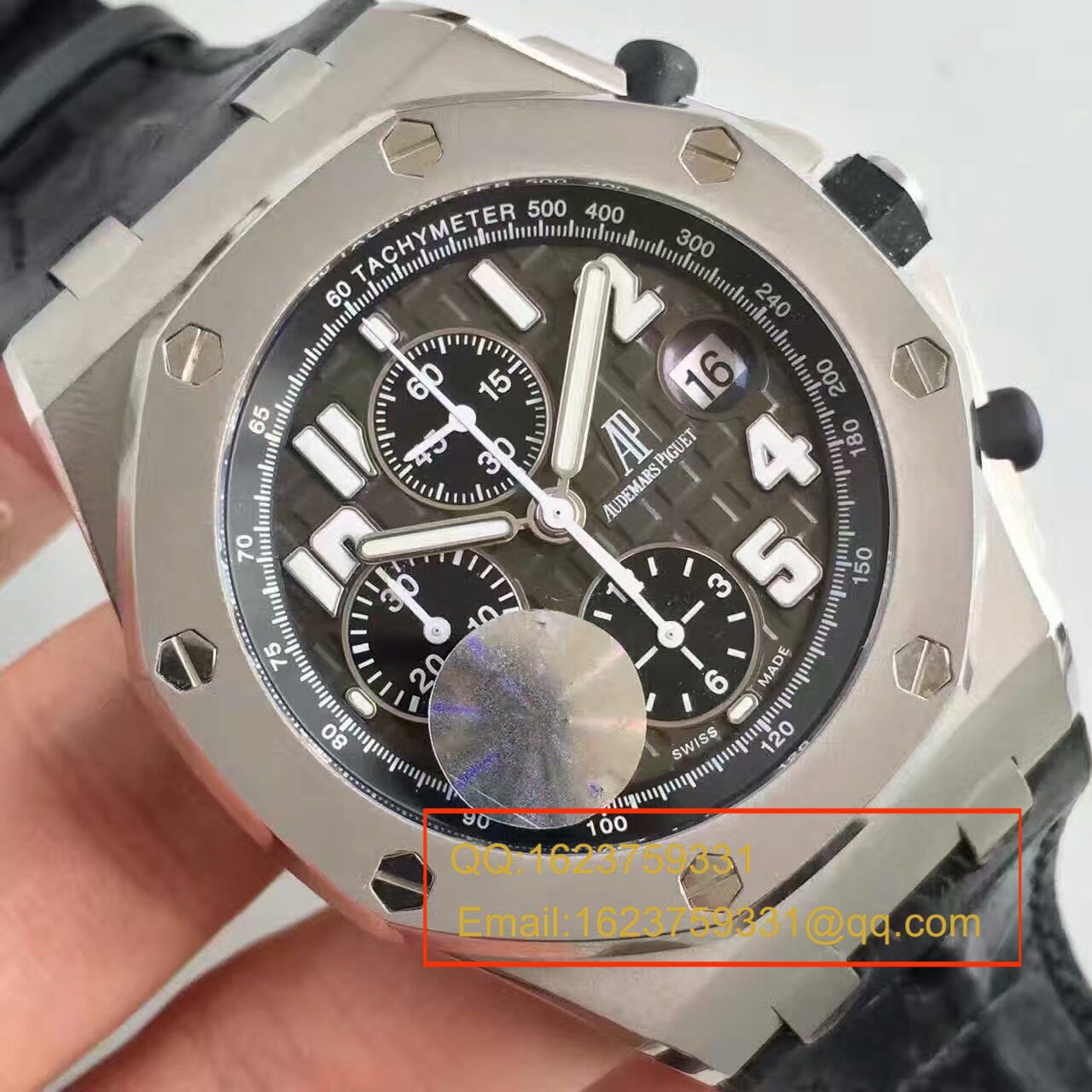 【JF Factory  top 复刻高仿】Audemars Piguet  Royal Oak Offshore 系列26020ST.OO.D101CR.01 wrist watch  / AP066
