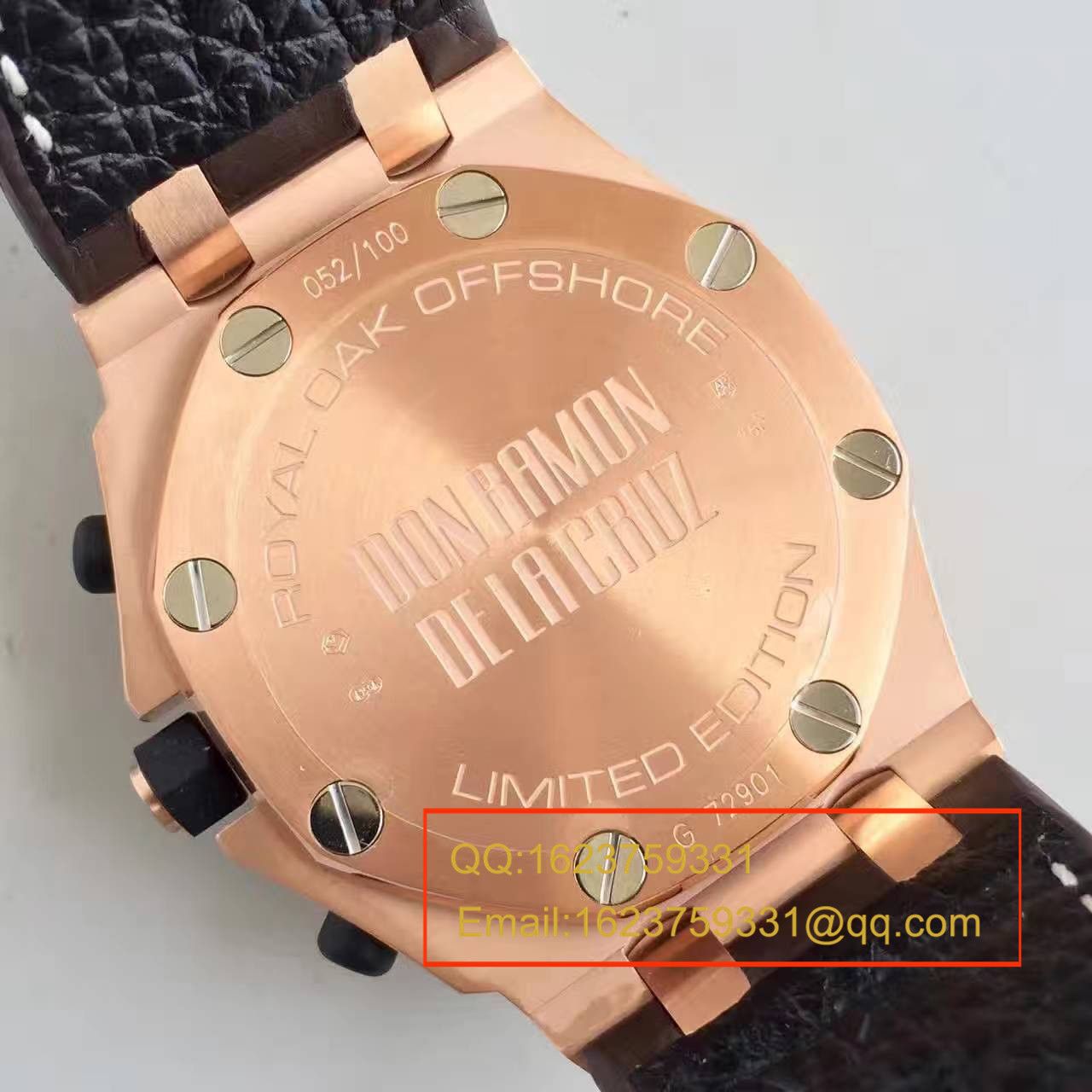 【JF Factory 超A高仿手表】Audemars Piguet  Royal Oak Offshore 系列26192OR.D0801CR.01 wrist watch  / AP061.1