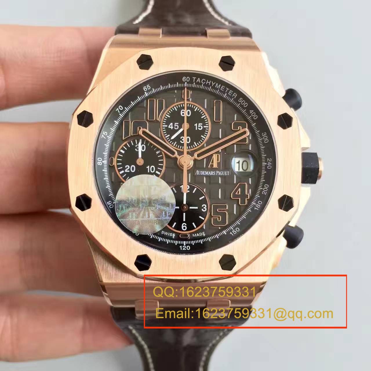 【JF Factory 超A高仿手表】Audemars Piguet  Royal Oak Offshore 系列26192OR.D0801CR.01 wrist watch  / AP061.1
