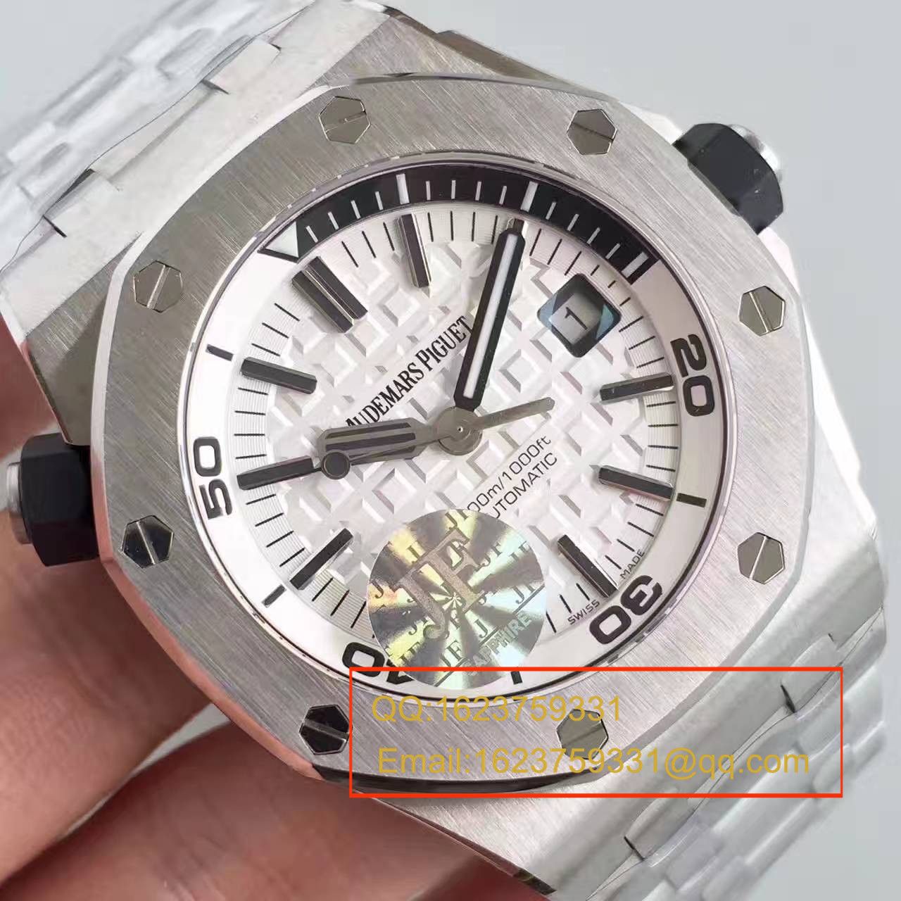 【JF Factory 1:1高仿手表】Audemars Piguet  Royal Oak Offshore 系列15710ST.OO.A002CA.02 wrist watch 《钢带款》 / AP057B