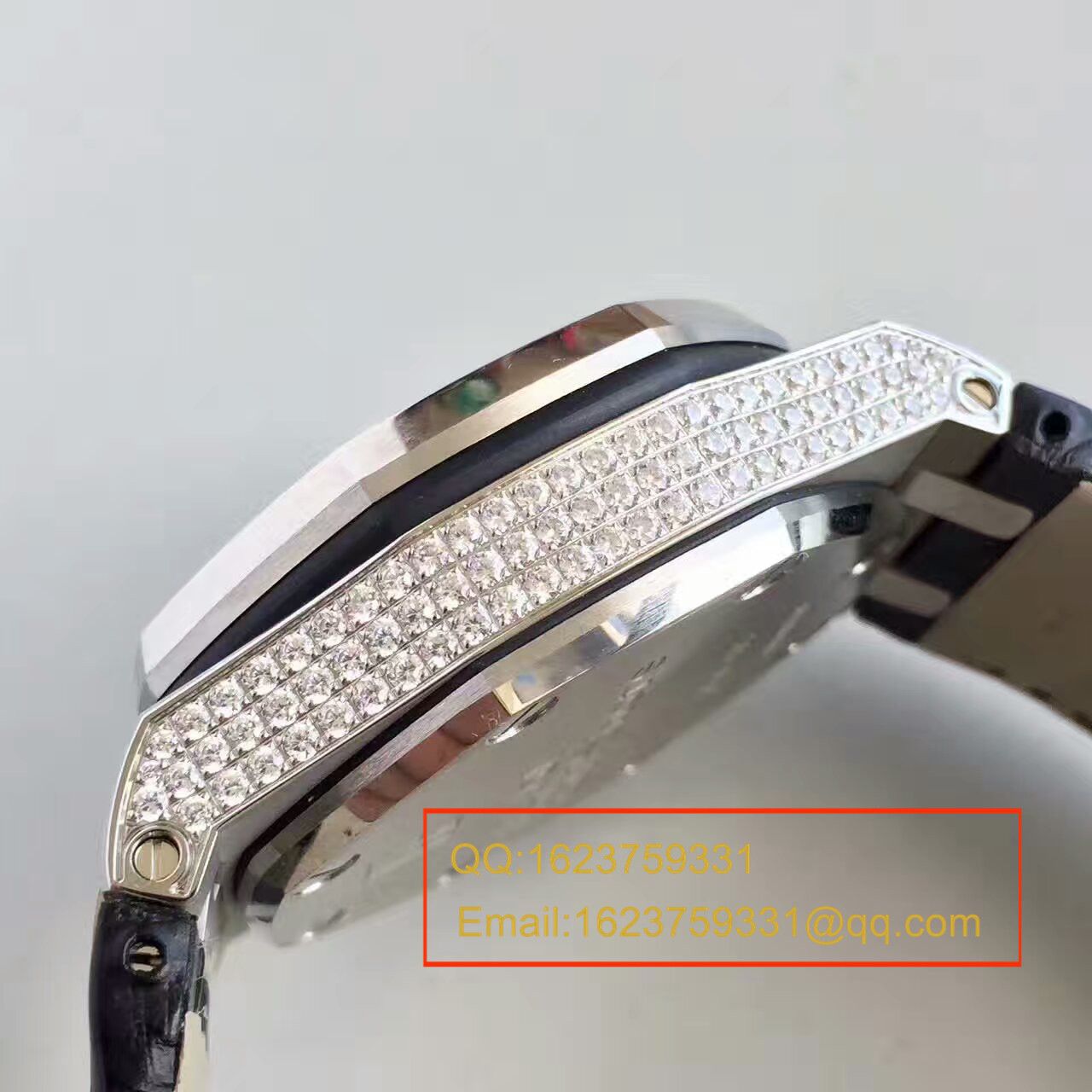 【JF Factory 超A高精仿手表】Audemars Piguet 满天星 Royal Oak Offshore 系列26067BC.ZZ.D002CR.01 wrist watch  / AP055