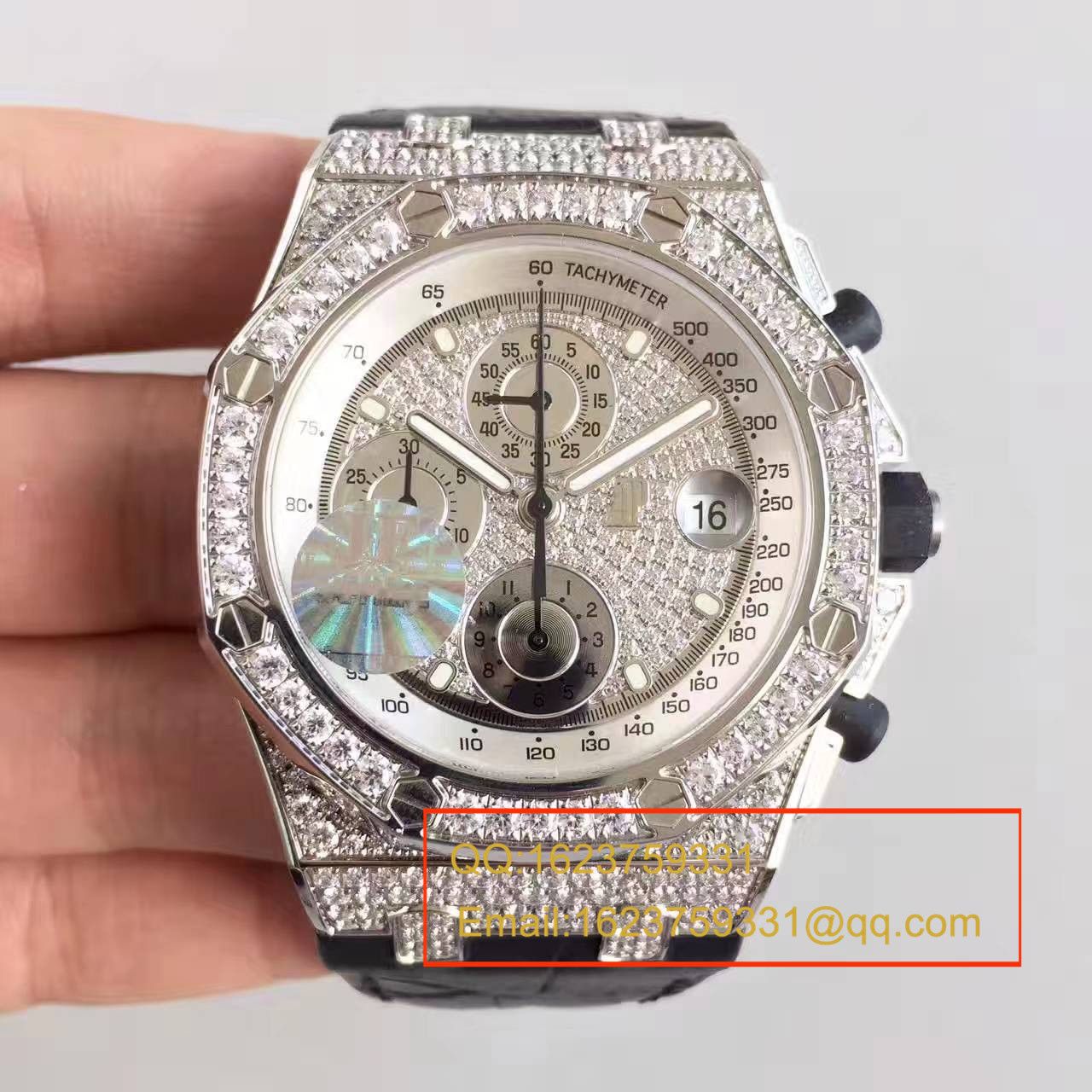 【JF Factory 一比一复刻高仿手表】Audemars Piguet 满天星 Royal Oak Offshore 系列26067OR.ZZ.D002CR.01机械 wrist watch  / AP054