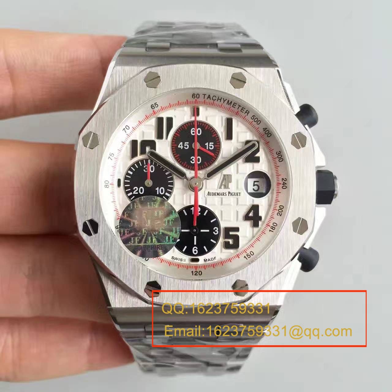 【JF Factory 一比一高精仿手表】Audemars Piguet  Royal Oak Offshore 系列《熊猫》26170ST.OO.D101CR.02 wrist watch  / AP045