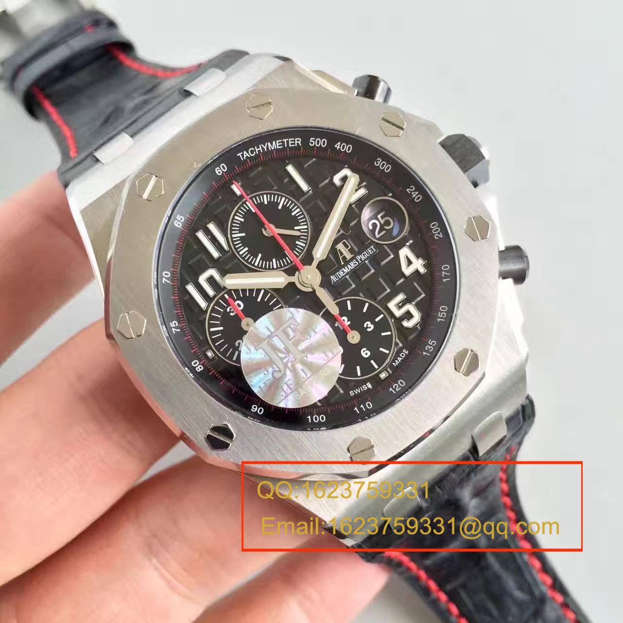 【JF Factory 一比一超A高仿手表】Audemars Piguet  Royal Oak Offshore 系列25940SK.OO.D002CA.03男士机械手表 / AP038