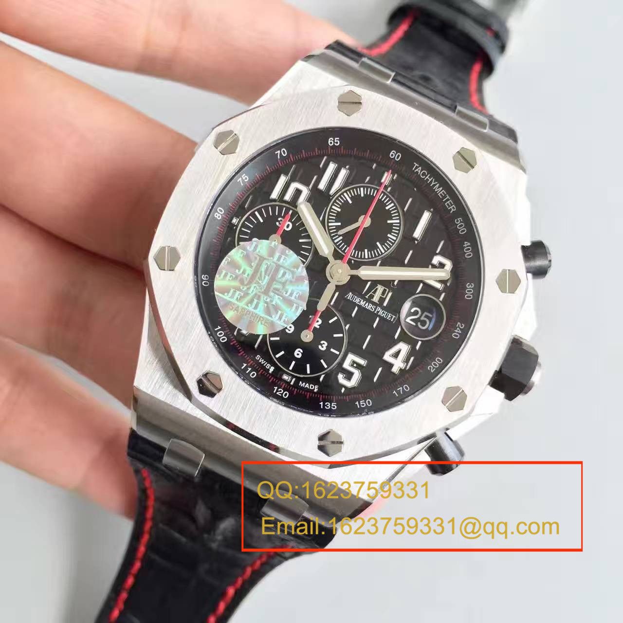 【JF Factory 一比一超A高仿手表】Audemars Piguet  Royal Oak Offshore 系列25940SK.OO.D002CA.03男士机械手表 / AP038