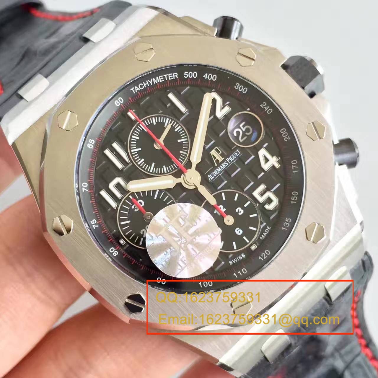 【JF Factory 一比一超A高仿手表】Audemars Piguet  Royal Oak Offshore 系列25940SK.OO.D002CA.03男士机械手表 / AP038