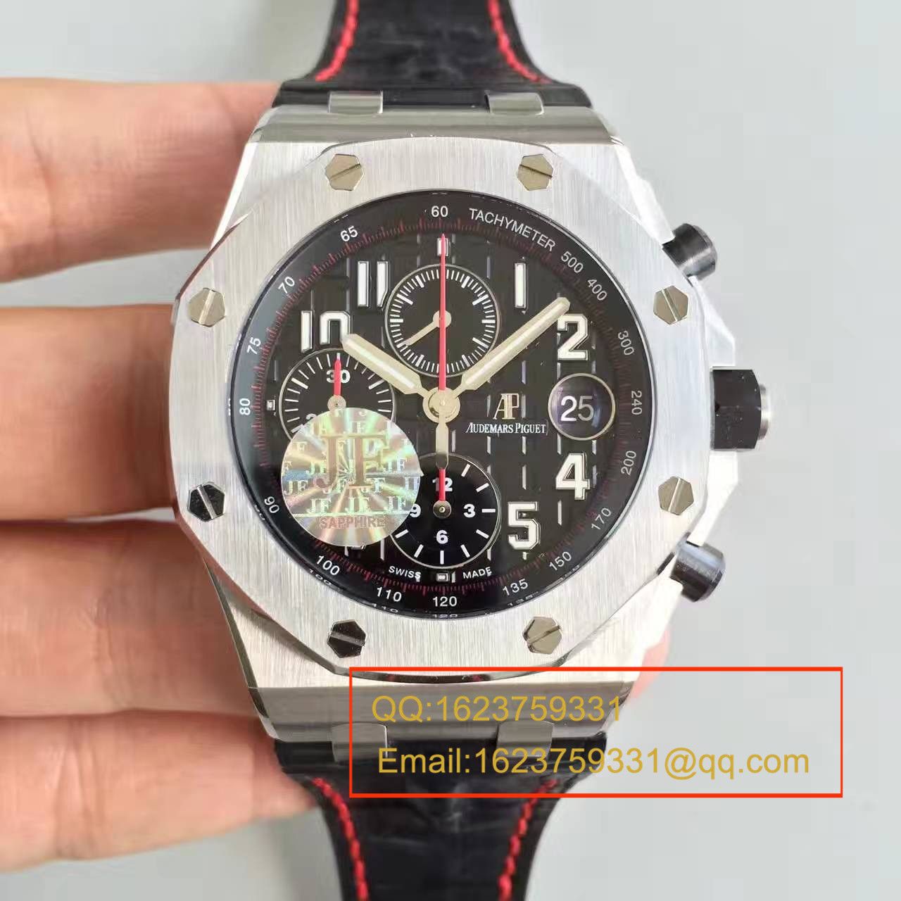 【JF Factory 一比一超A高仿手表】Audemars Piguet  Royal Oak Offshore 系列25940SK.OO.D002CA.03男士机械手表 / AP038