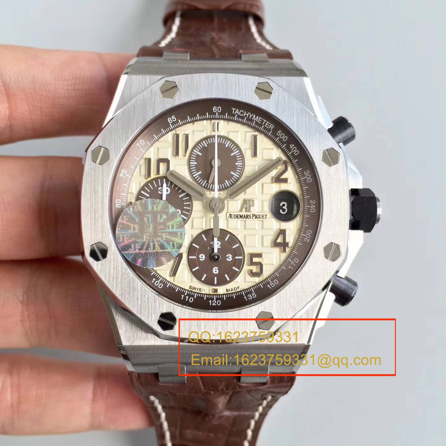 【JF Factory 一比一高仿手表】Audemars Piguet  Royal Oak Offshore 系列26470ST.OO.A801CR.01 wrist watch  / AP036
