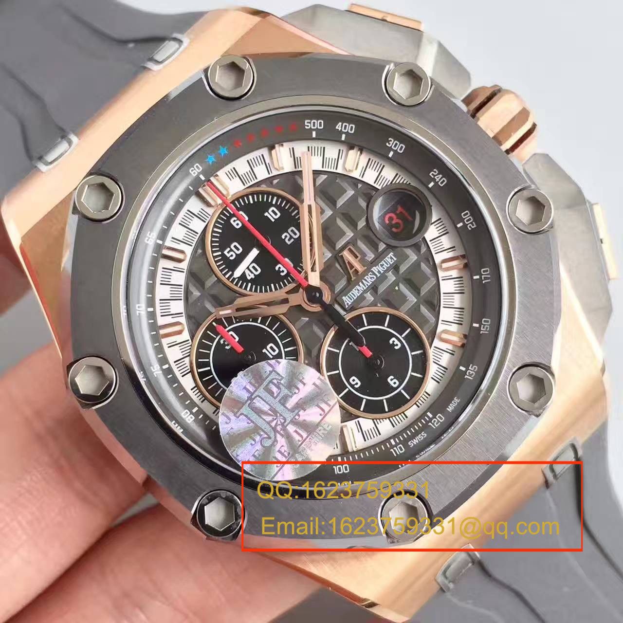 【JF Factory 超A高仿手表】Audemars Piguet  Royal Oak Offshore 系列舒马赫26568OM.OO.A004CA.01机械 wrist watch  / AP034