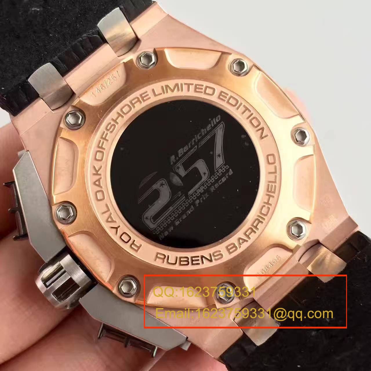 【JF Factory  top 复刻高仿】Audemars Piguet 千禧系列26284RO.OO.D002CR.01 BR2机械 wrist watch  / AP006