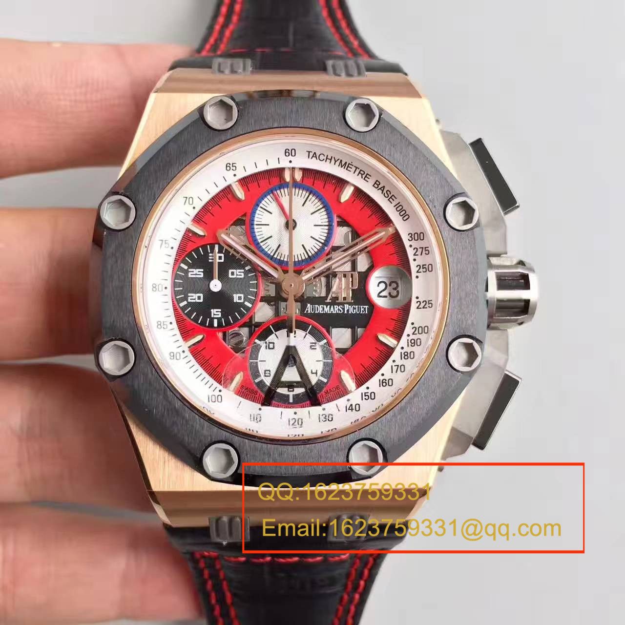 【JF Factory  top 复刻高仿】Audemars Piguet 千禧系列26284RO.OO.D002CR.01 BR2机械 wrist watch  / AP006
