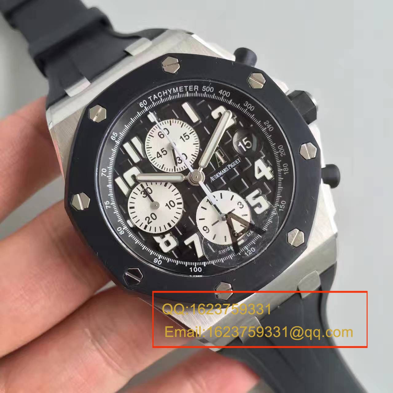 【JF Factory 超A高精仿表】Audemars Piguet  Royal Oak Offshore 系列25940SK.OO.D002CA.03男士机械手表 / AP056