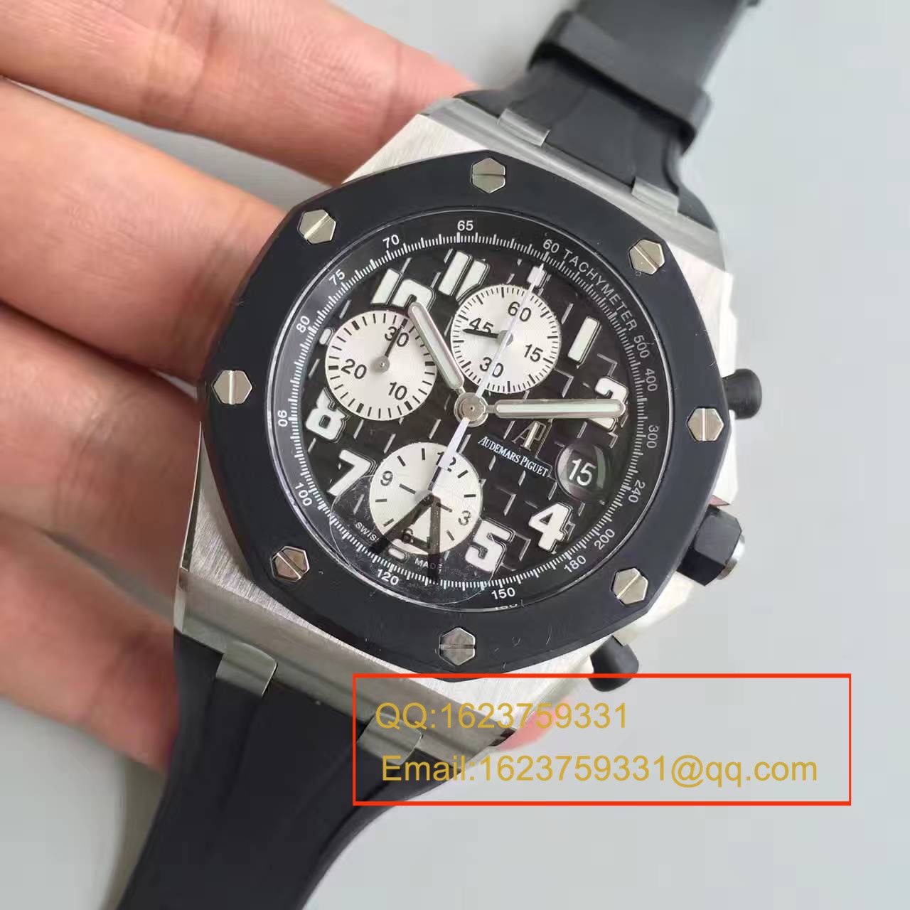 【JF Factory 超A高精仿表】Audemars Piguet  Royal Oak Offshore 系列25940SK.OO.D002CA.03男士机械手表 / AP056