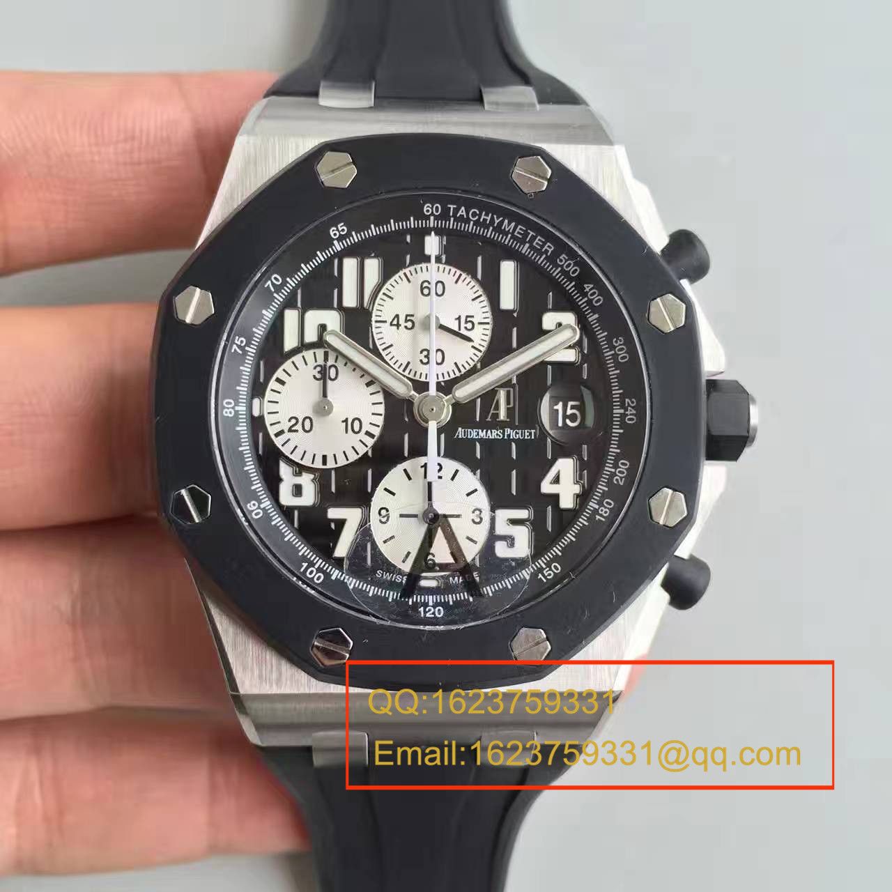 【JF Factory 超A高精仿表】Audemars Piguet  Royal Oak Offshore 系列25940SK.OO.D002CA.03男士机械手表 / AP056