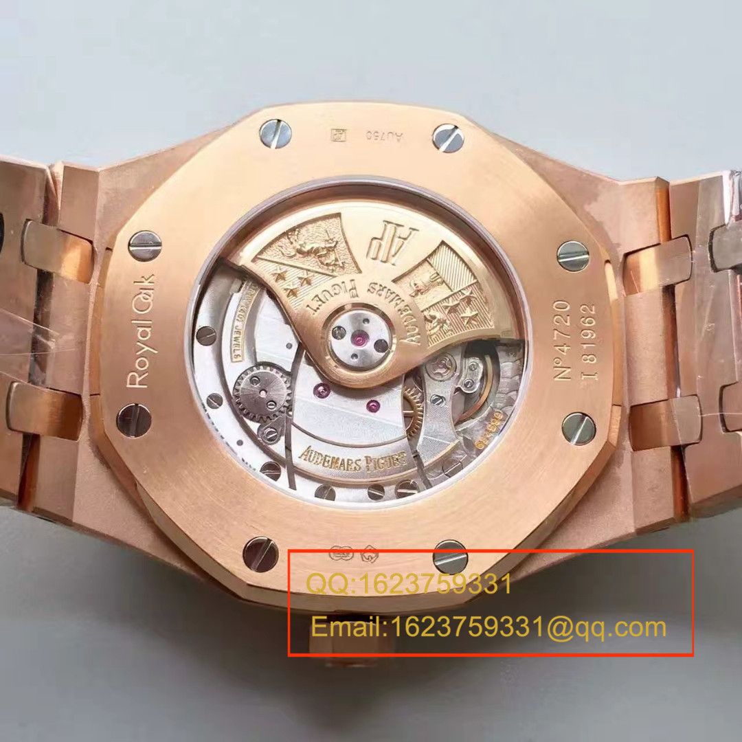 【JF Factory 超A高仿手表】Audemars Piguet 皇家橡树系列15400OR.OO.1220OR.03 wrist watch  / AP021