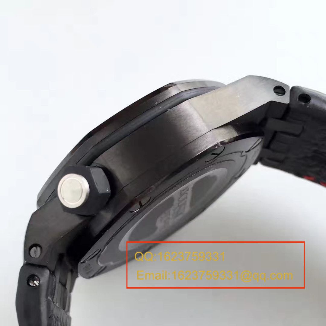 【JF Factory 一比一精仿手表】APAudemars Piguet 皇家橡树15703系列黑壳男表 / AP091