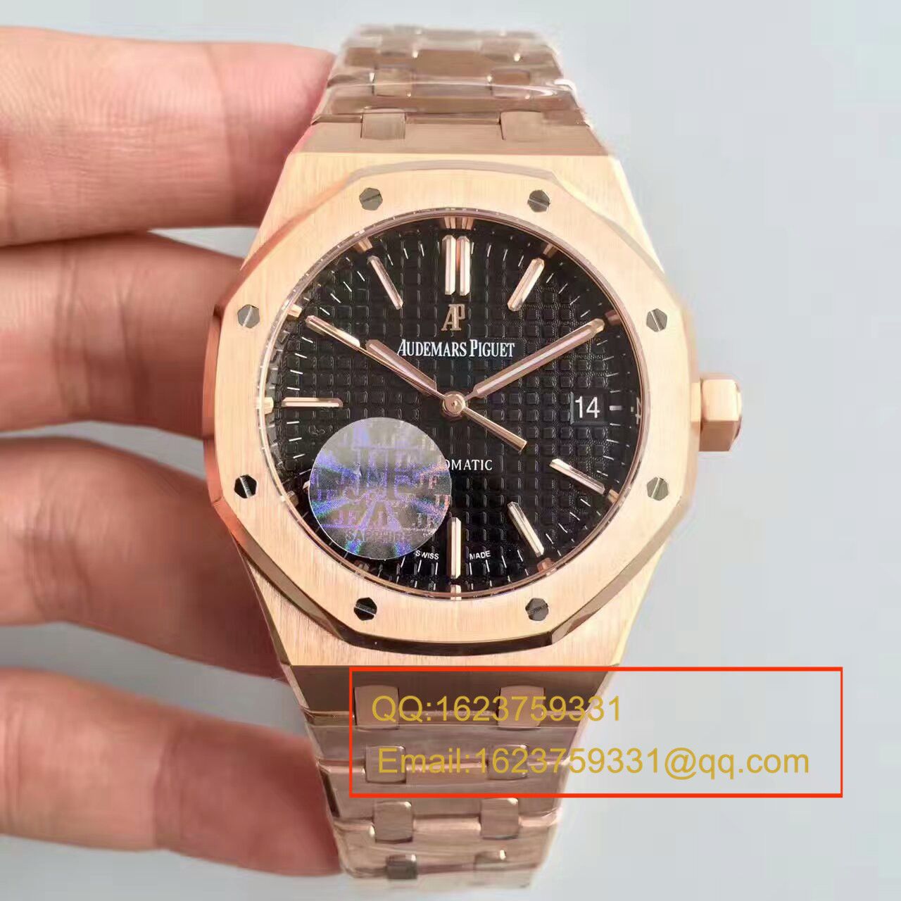 【JF Factory 复刻精仿手表】Audemars Piguet 皇家橡树系列15450OR.OO.1256OR.01 wrist watch  / AP018