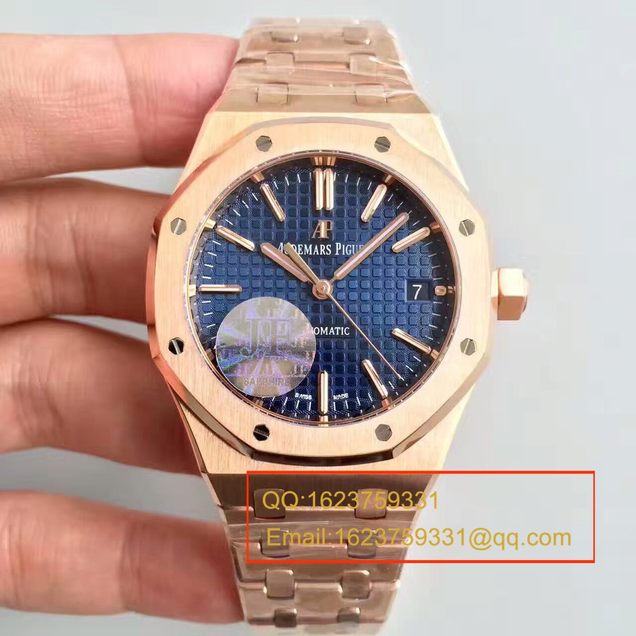 【JF Factory 复刻精仿手表】Audemars Piguet 皇家橡树系列15450OR.OO.1256OR.01 wrist watch  / AP018