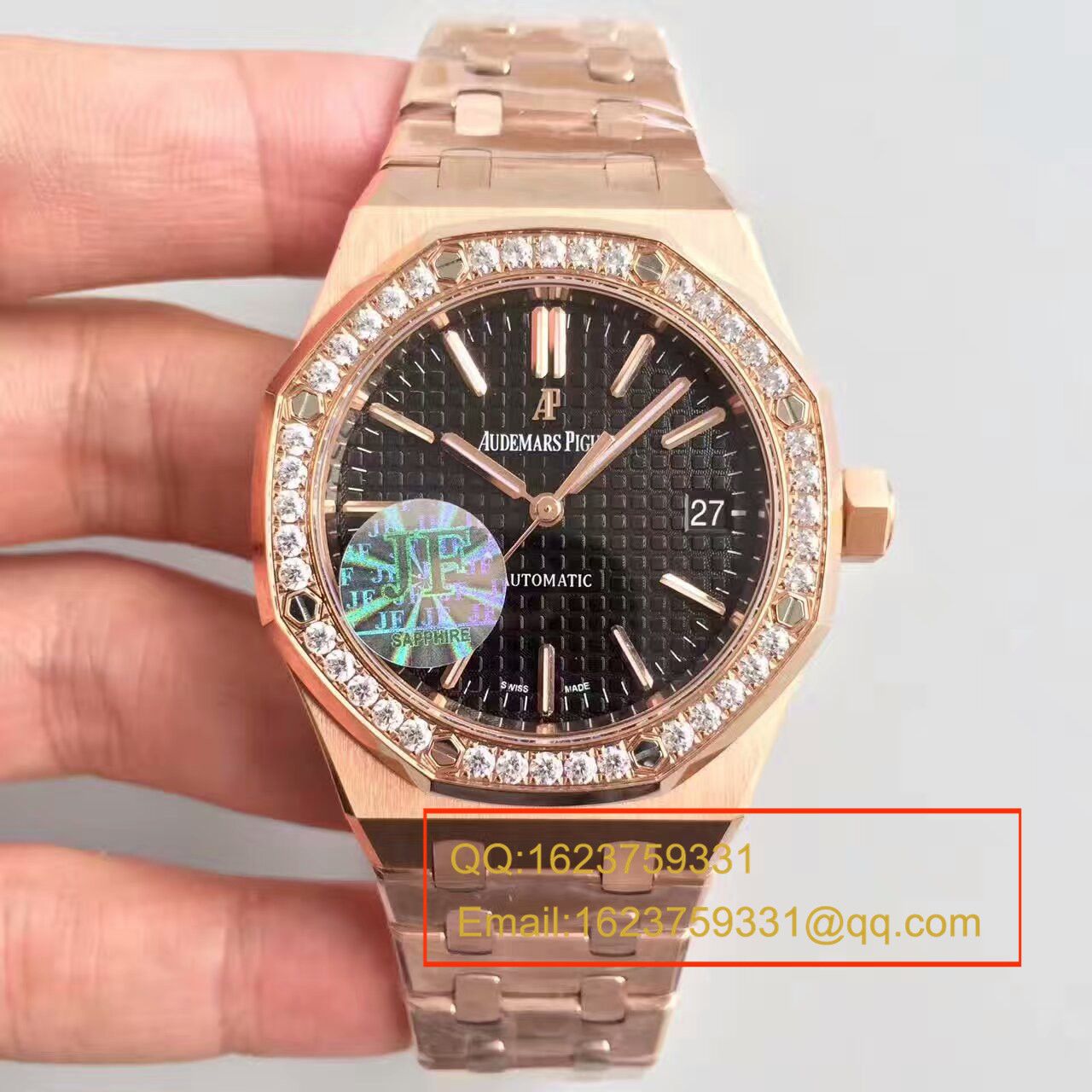 【JF Factory 复刻精仿手表】Audemars Piguet 皇家橡树系列15450OR.OO.1256OR.01 wrist watch  / AP018