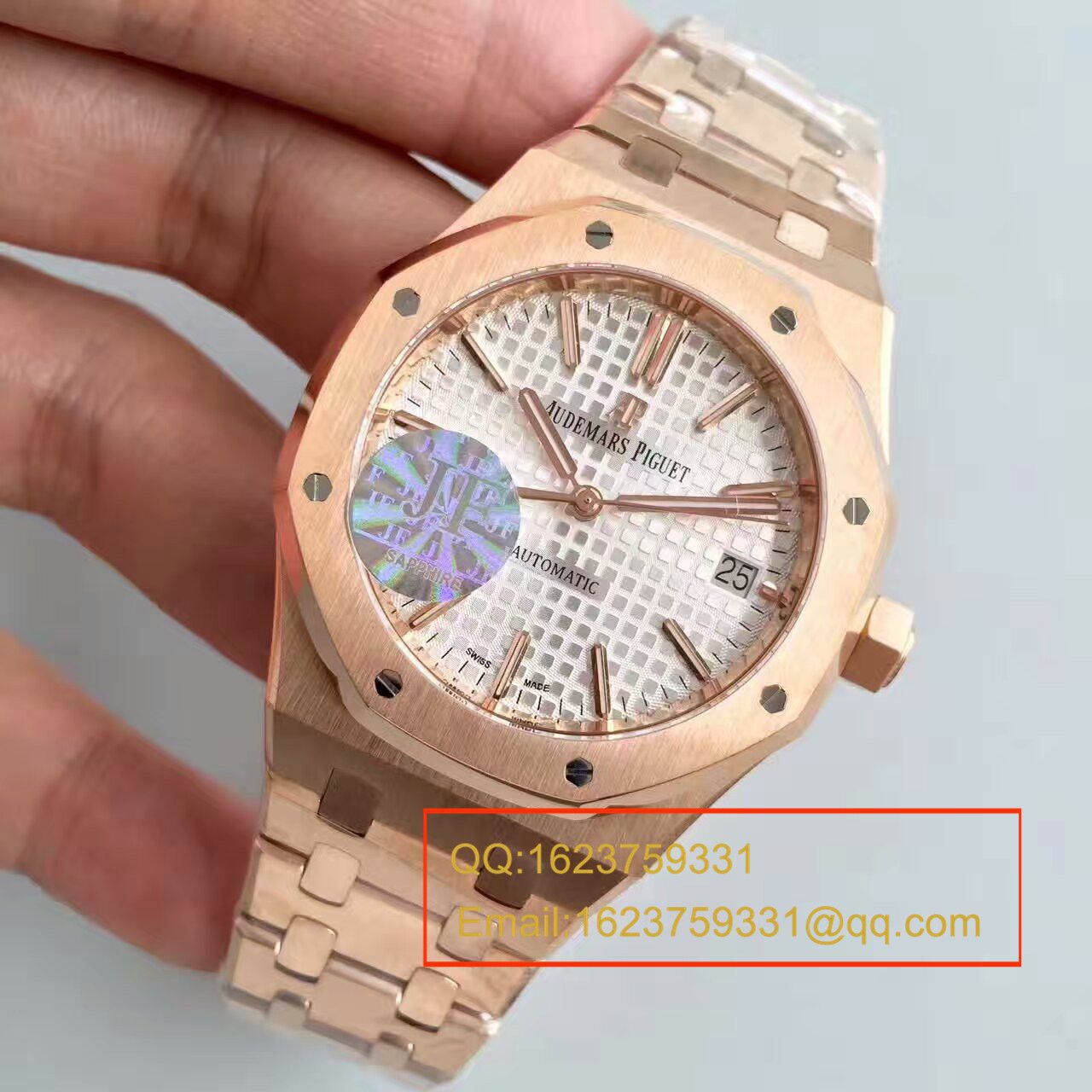 【JF Factory 复刻精仿手表】Audemars Piguet 皇家橡树系列15450OR.OO.1256OR.01 wrist watch  / AP018
