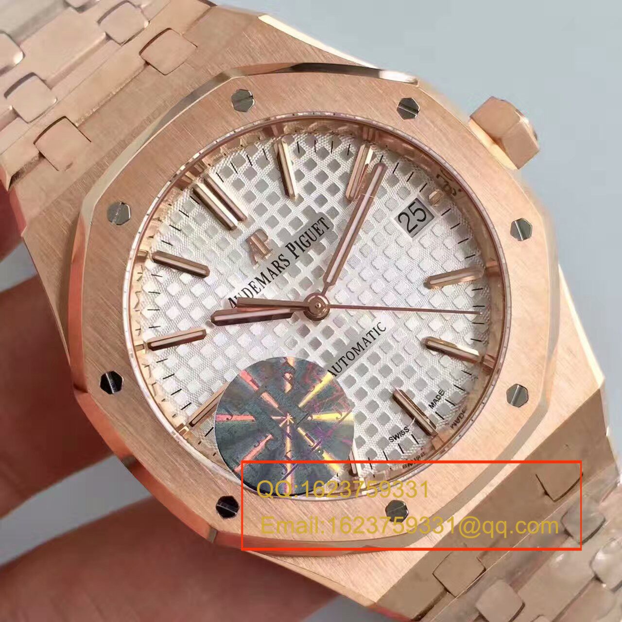 【JF Factory 复刻精仿手表】Audemars Piguet 皇家橡树系列15450OR.OO.1256OR.01 wrist watch  / AP018