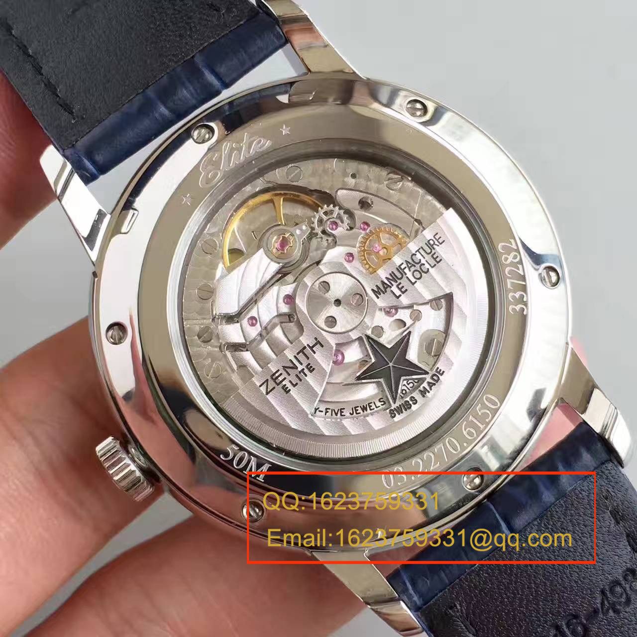 【ND Factory 1:1复刻高仿手表】真力时ELITE系列03.2272.6150/51.C700 wrist watch  / ZSL028