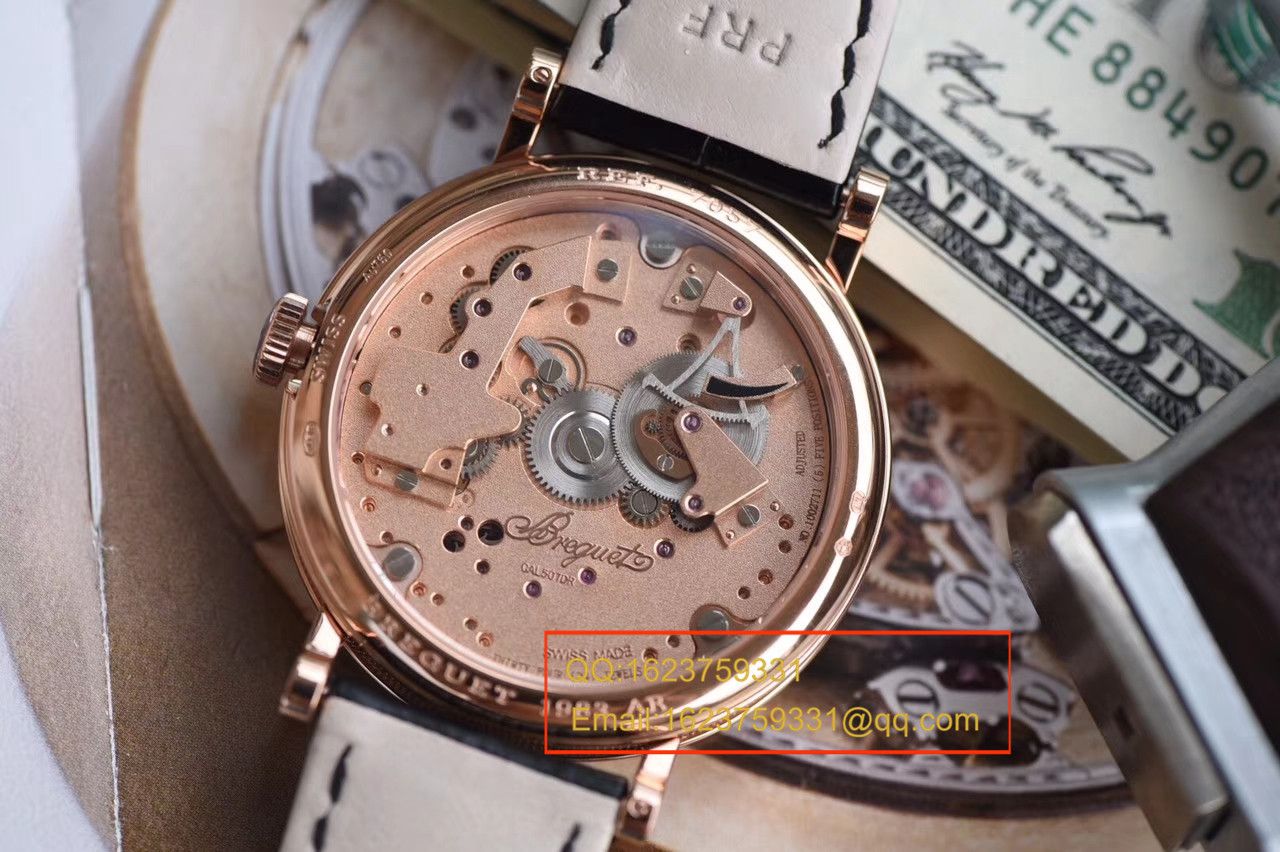 【SF一比一超A高仿手表】 Breguet 传世系列7057BR/R9/9W6 wrist watch  / BZBG034