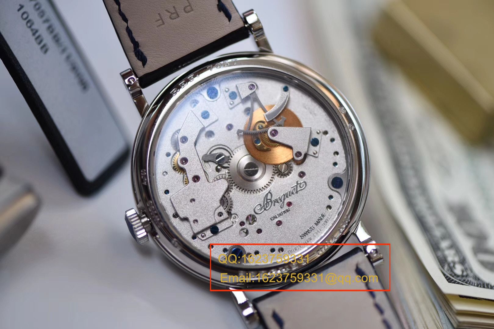 【独家 Video analysis SF一比一超A高仿手表】 Breguet 传世系列7057BB/11/9W6 wrist watch  / BZBG007