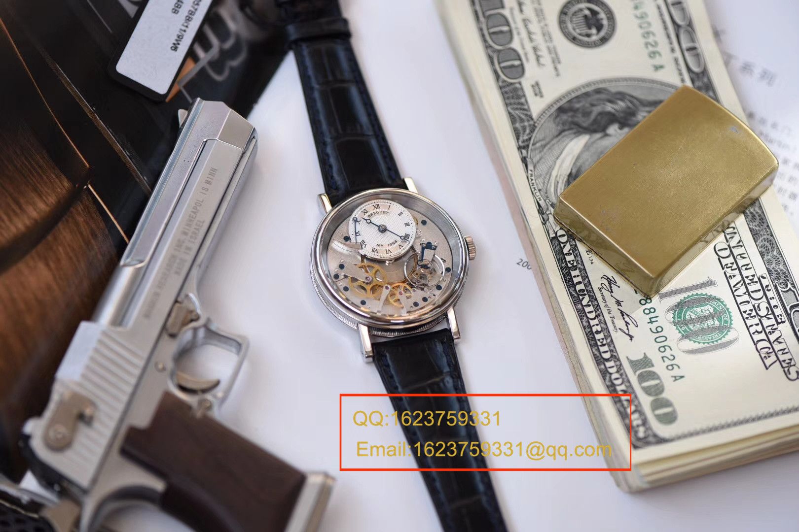 【独家 Video analysis SF一比一超A高仿手表】 Breguet 传世系列7057BB/11/9W6 wrist watch  / BZBG007