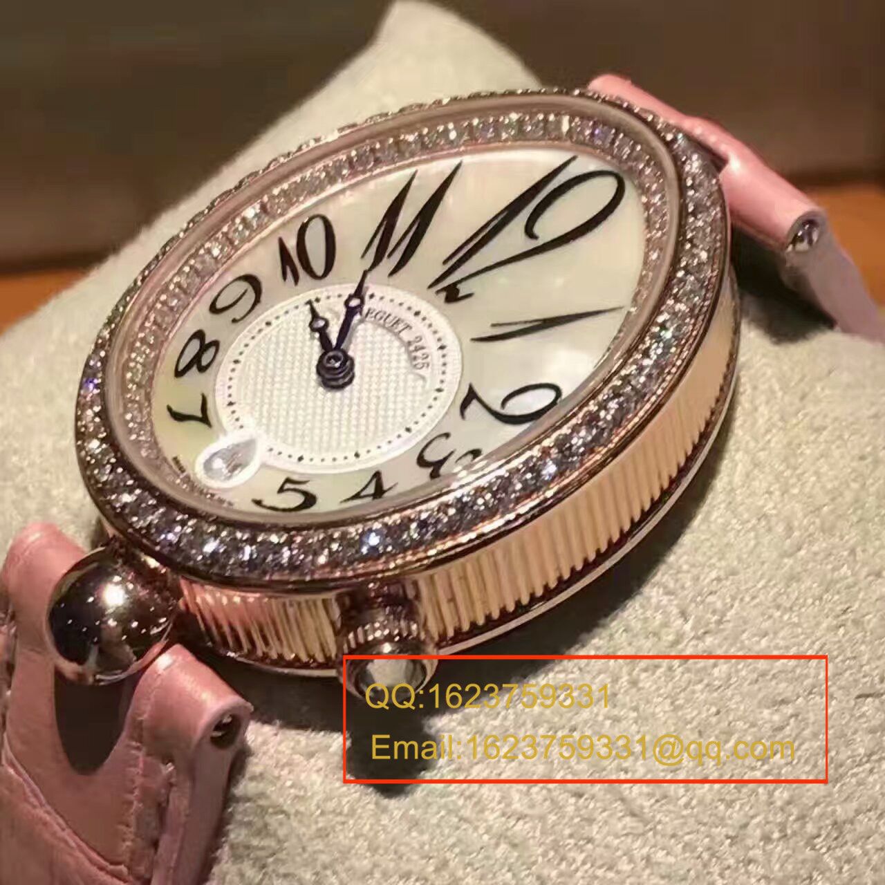 【 top 复刻高仿、女性独享】Breguet Breguet 那不勒斯皇后系列8918BR/58/864 D00D wrist watch  / BZ36