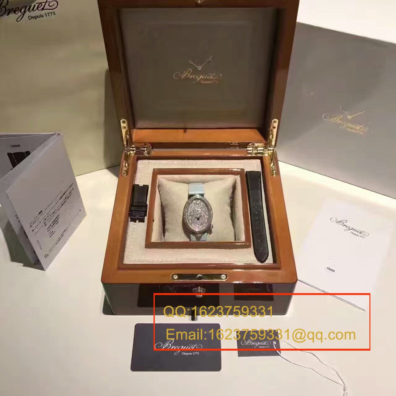 【 top 复刻高仿、女性独享】Breguet Breguet 那不勒斯皇后系列8918BR/58/864 D00D wrist watch  / BZ36