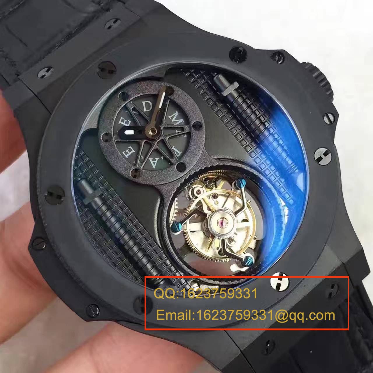 【BM Factory 1:1高仿手表】HUBLOT 《恒宝》王者至尊系列705.CI.0007.RX真 Tourbillon 手表 / YB008