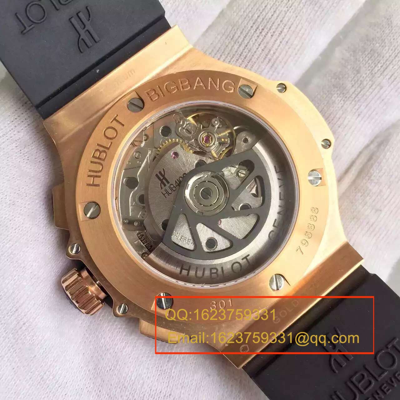 【JF Factory 1:1精仿手表】HUBLOT 《恒宝》 big bang 系列341.PX.9010.RX.1704机械手表 / YB004