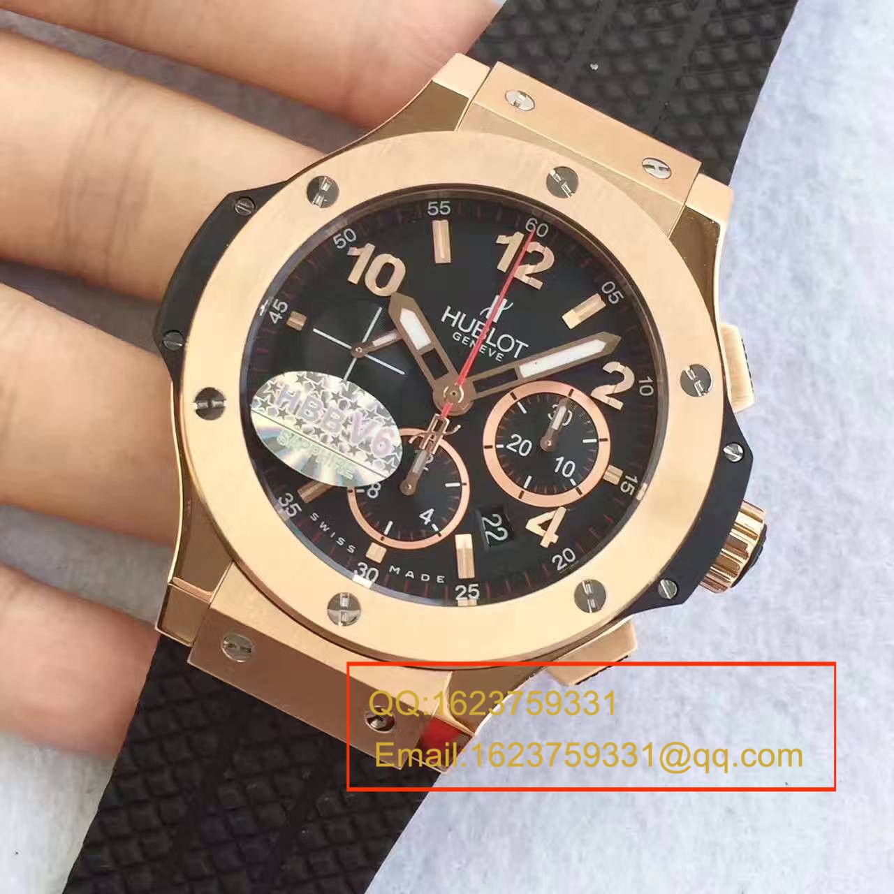 【V6 Factory 一比一精仿手表】  Hublot  big bang 系列301.PX.130.RX wrist watch  / YB030