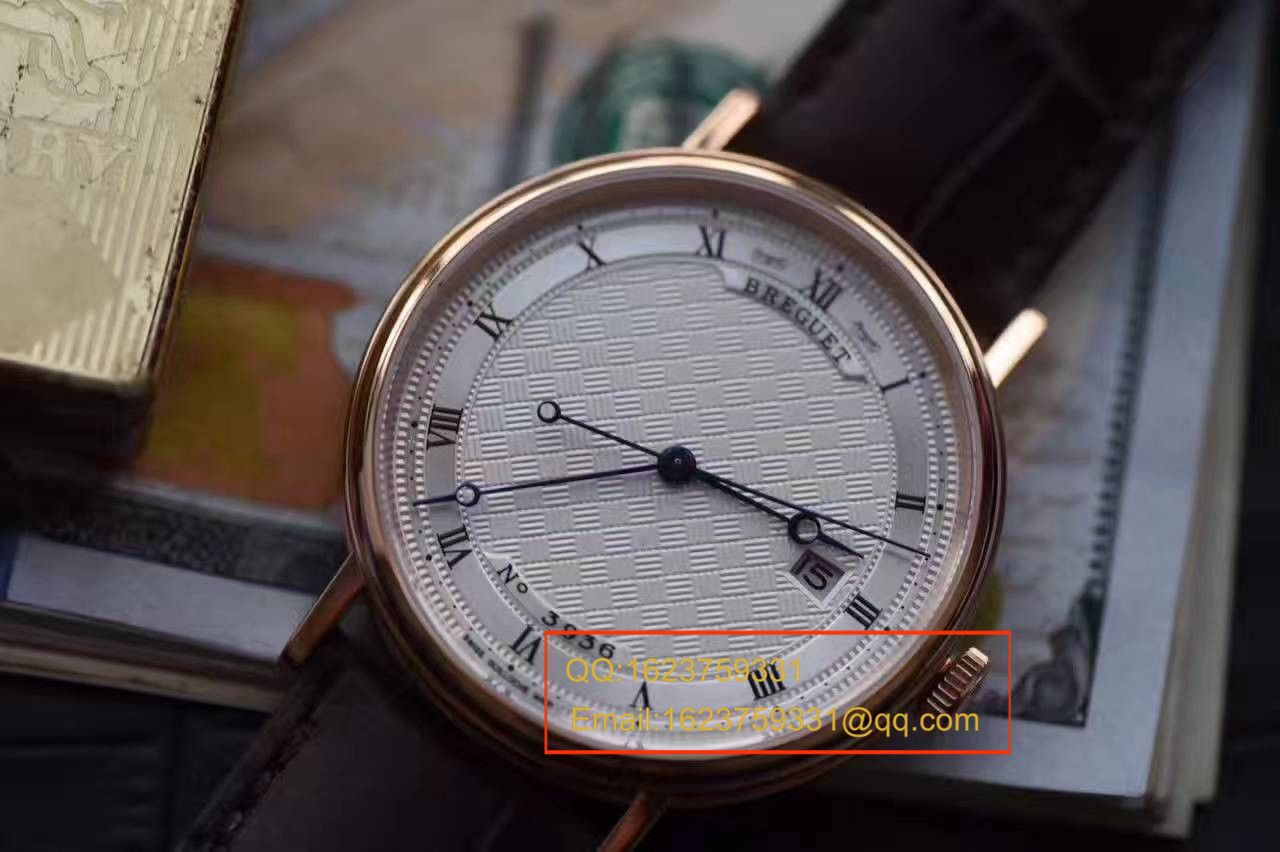 【FK1:1 top 复刻高仿手表】 Breguet 经典系列5177BA/12/9V6 wrist watch  / BZ0019