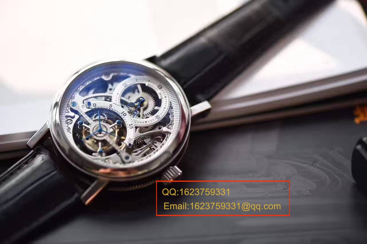 【BM Factory 1:1精仿复刻高仿手表】  Breguet 经典复杂系列3355PT/00/986缕空雕花 top 手动真 Tourbillon  wrist watch     / BZDF023