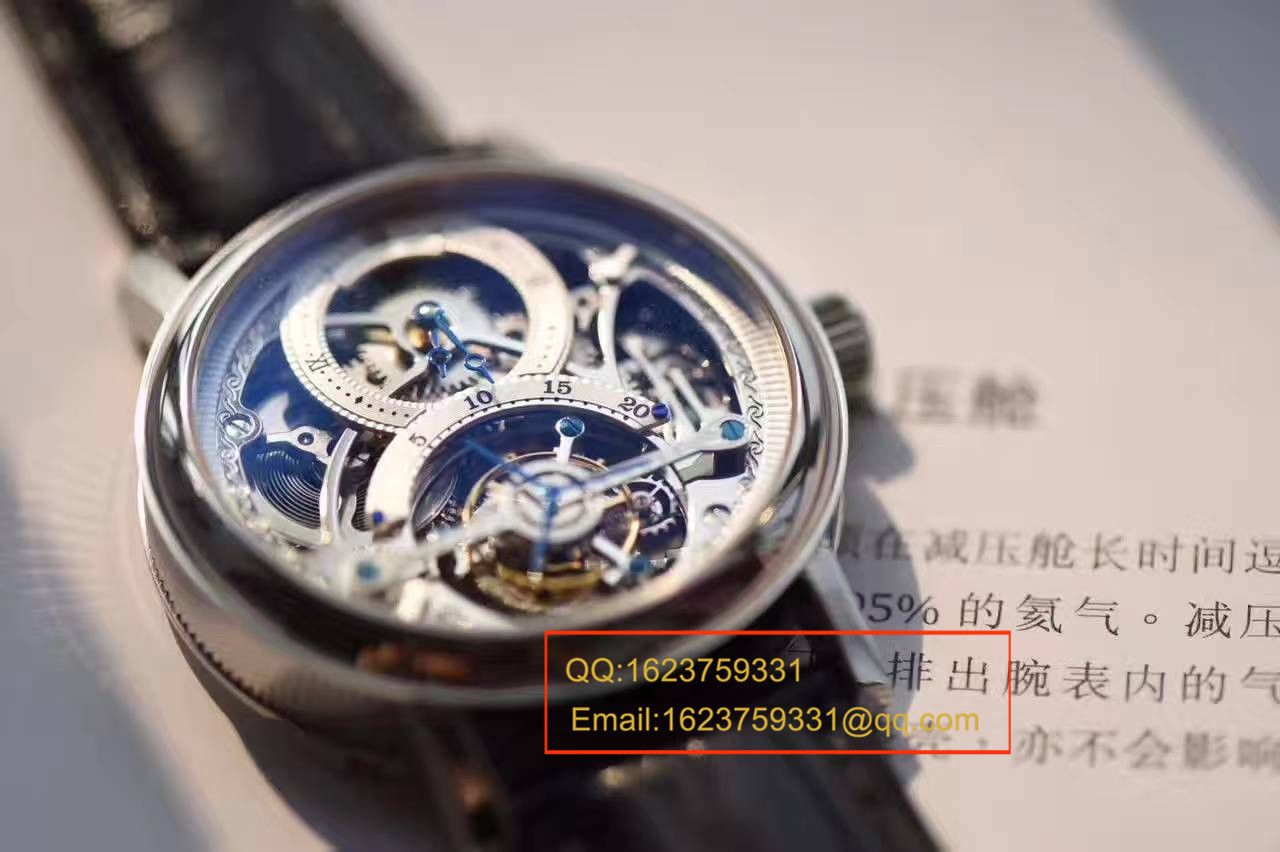 【BM Factory 1:1精仿复刻高仿手表】  Breguet 经典复杂系列3355PT/00/986缕空雕花 top 手动真 Tourbillon  wrist watch     / BZDF023