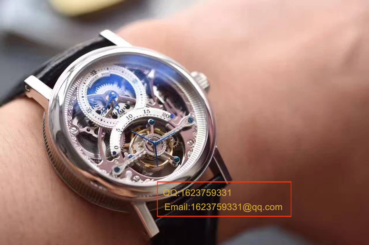 【BM Factory 1:1精仿复刻高仿手表】  Breguet 经典复杂系列3355PT/00/986缕空雕花 top 手动真 Tourbillon  wrist watch     / BZDF023