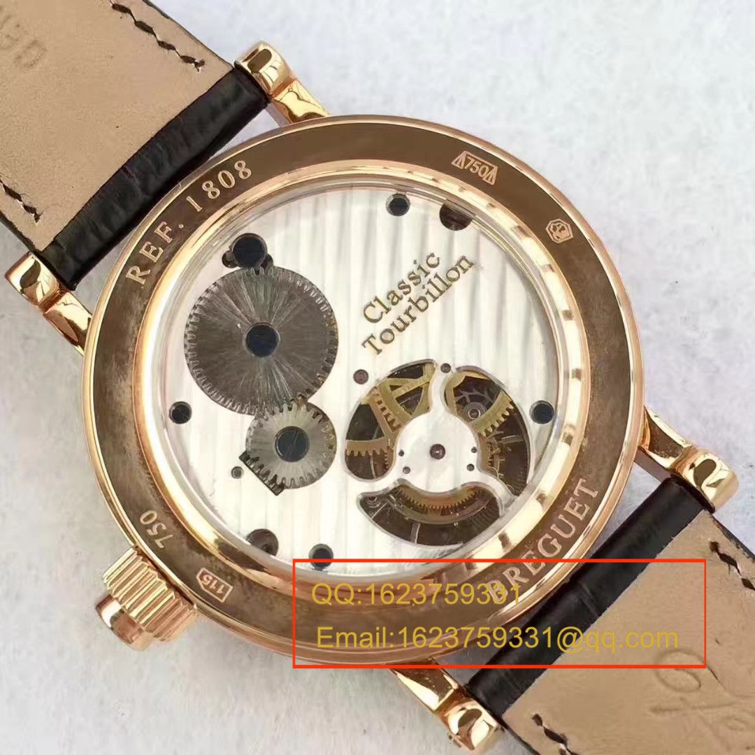 【TF一比一超A高仿手表】 Breguet 经典复杂系列1808BR/92/9W6 DD00真 Tourbillon  wrist watch  / BZ032