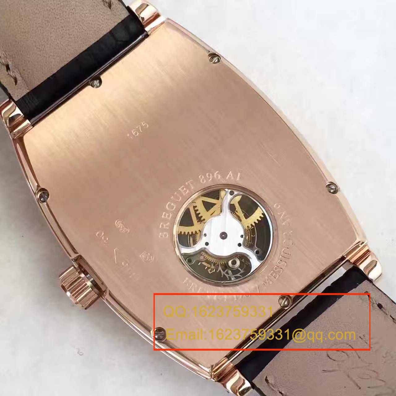 【BM Factory 1:1 top 精高仿手表】 Breguet 传承系列5497BR/12/9V6 wrist watch 真 Tourbillon 机械手表《玫瑰金款》 / BJ021