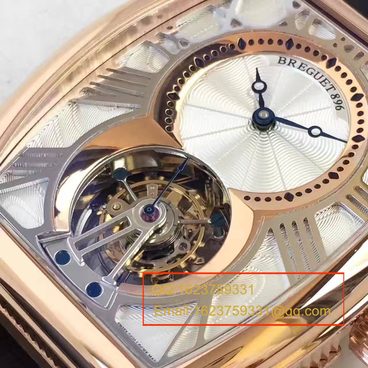 【BM Factory 1:1 top 精高仿手表】 Breguet 传承系列5497BR/12/9V6 wrist watch 真 Tourbillon 机械手表《玫瑰金款》 / BJ021