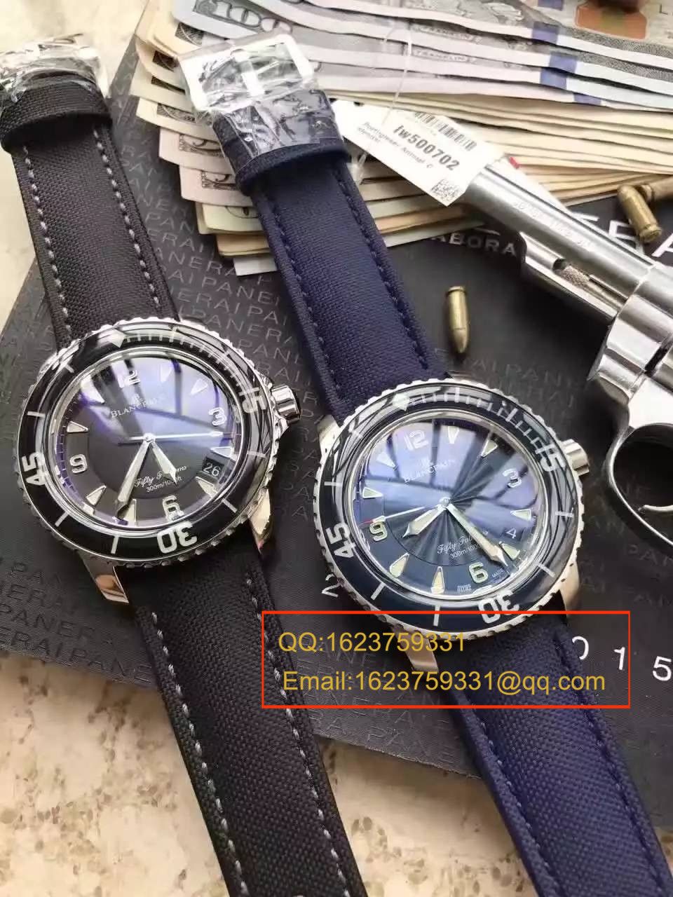 【N Factory 出品】复刻高仿 Blancpain blancpain  Fifty Fathoms 超薄 Movement 系列 5015D-1140-52B 自动机械男表 / BP006
