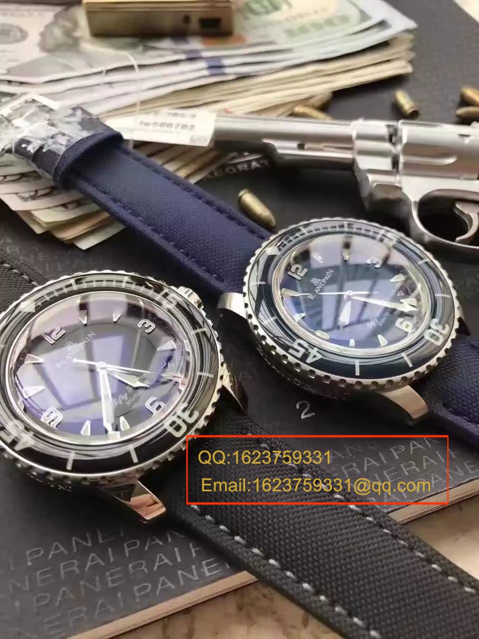 【N Factory 出品】复刻高仿 Blancpain blancpain  Fifty Fathoms 超薄 Movement 系列 5015D-1140-52B 自动机械男表 / BP006