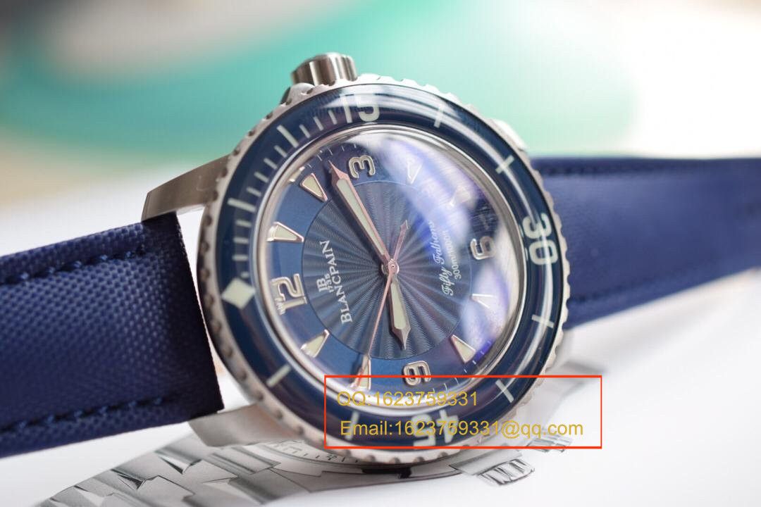 【N Factory 出品】复刻高仿 Blancpain blancpain  Fifty Fathoms 超薄 Movement 系列 5015D-1140-52B 自动机械男表 / BP006