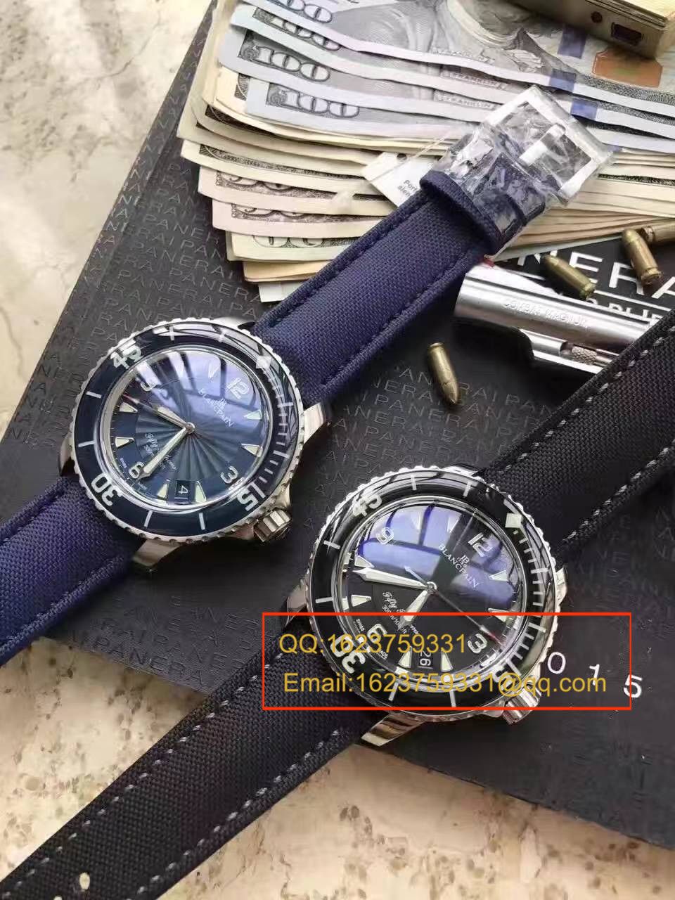 【N Factory 神器】复刻高仿Blancpain blancpain  Fifty Fathoms 系列5015-1130-52 自动机械男士 wrist watch  / BP003