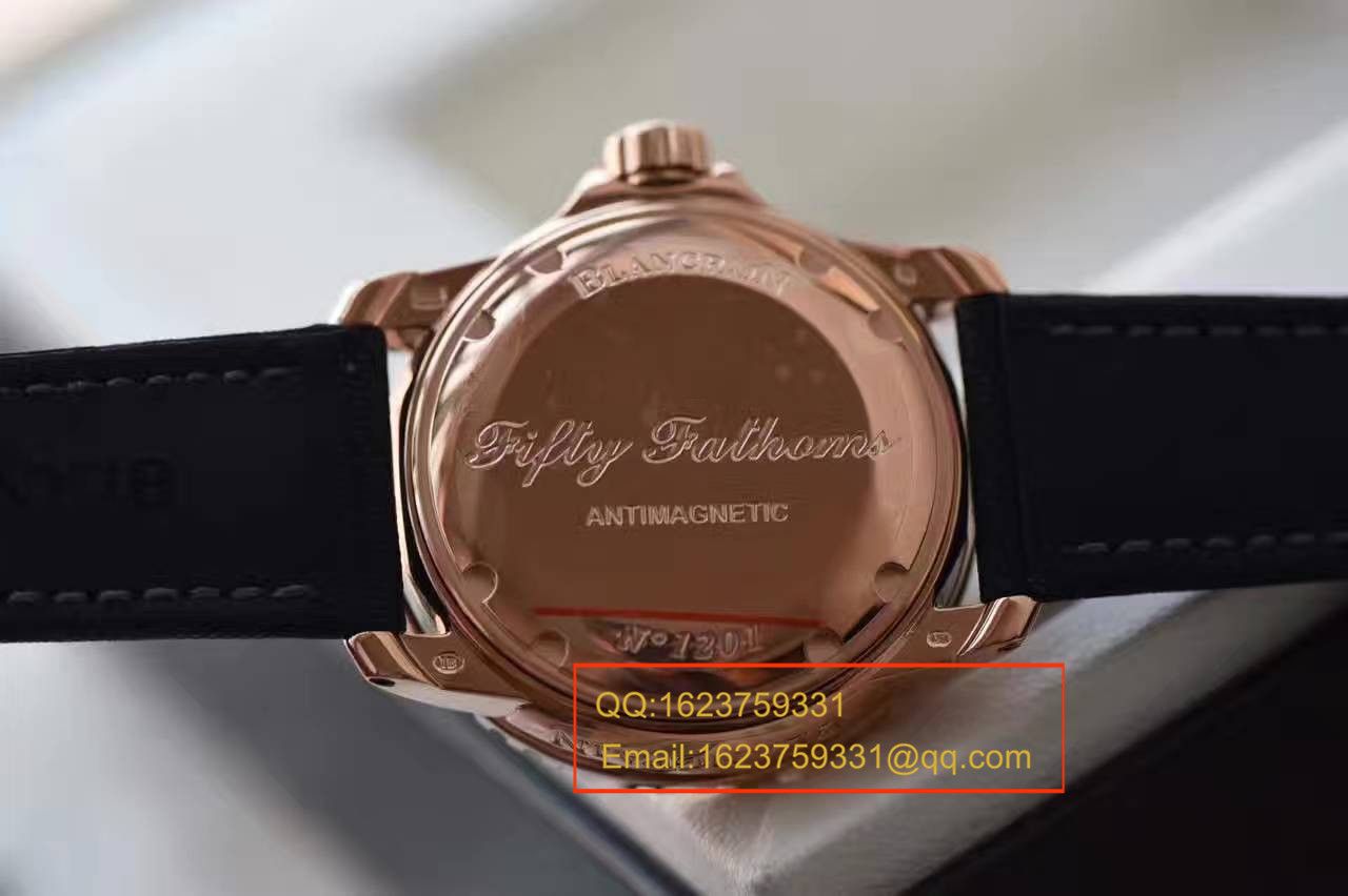 【N Factory 神器】高仿Blancpain  Blancpain  Fifty Fathoms 系列5015-3630-52 自动机械 wrist watch  / BP002