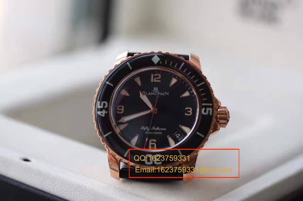 【N Factory 神器】高仿Blancpain  Blancpain  Fifty Fathoms 系列5015-3630-52 自动机械 wrist watch  / BP002