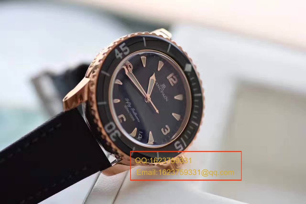 【N Factory 神器】高仿Blancpain  Blancpain  Fifty Fathoms 系列5015-3630-52 自动机械 wrist watch  / BP002